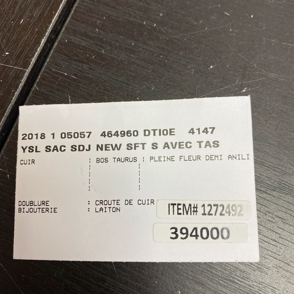 Yves Saint Laurent Sac De Jour Souple Bag - Navy - Picture 10 of 10